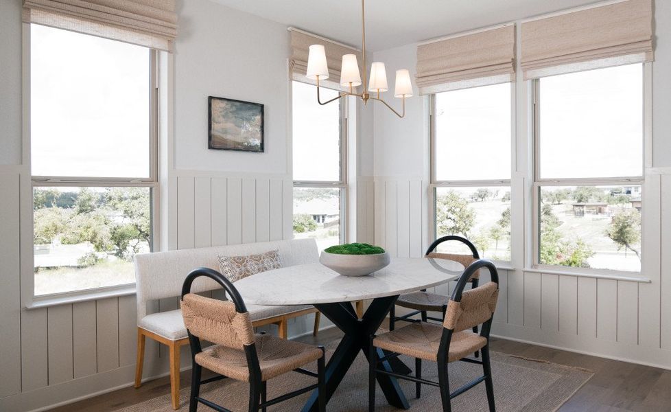 Representative furnished interior of a home built from the Westlake by Ashton Woods in Provence 70s, Austin (Image 6). Representative furnished interior of a home built from the Westlake by Ashton Woods in Provence 70s, Austin (Image 6).