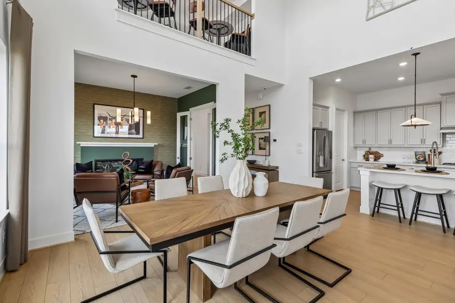 Representative furnished interior of a home built from the Sullivan by Taylor Morrison in Ryehill, Rosenberg (Image 8).