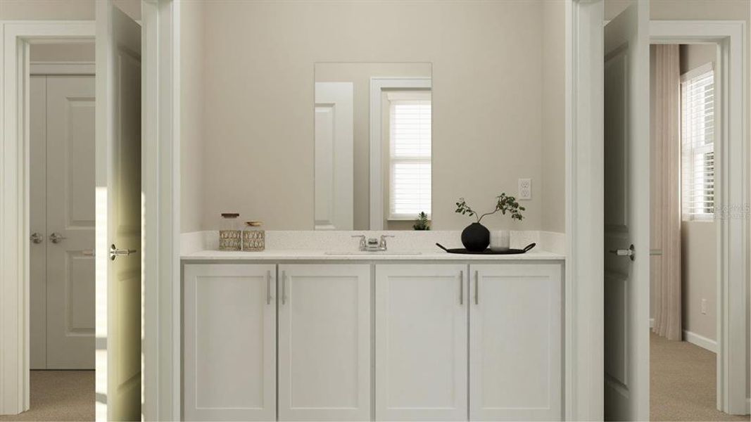 Furnished interior view inside a new home in , Orlando (Image 6).