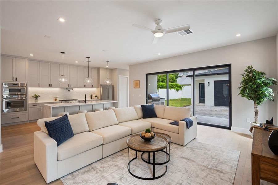 Furnished interior view inside a new home in College Park, Orlando (Image 27).