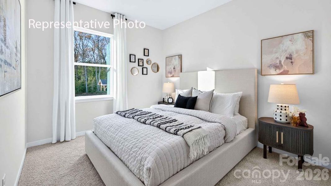 Furnished interior view inside a new home in Stanton, Richburg (Image 5).