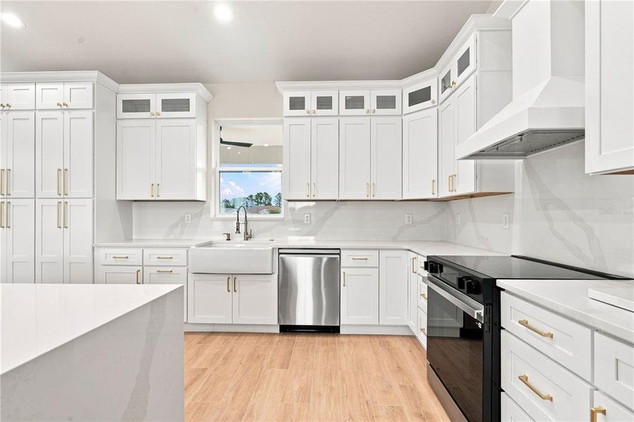 Furnished interior view inside a new home in , Belleview (Image 30).