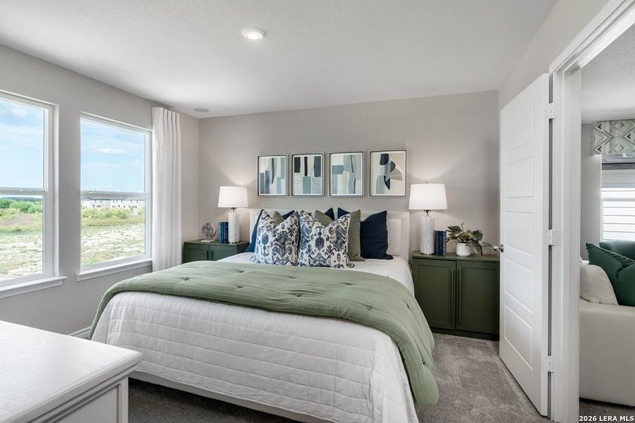 Furnished interior view inside a new home in , San Antonio (Image 3).