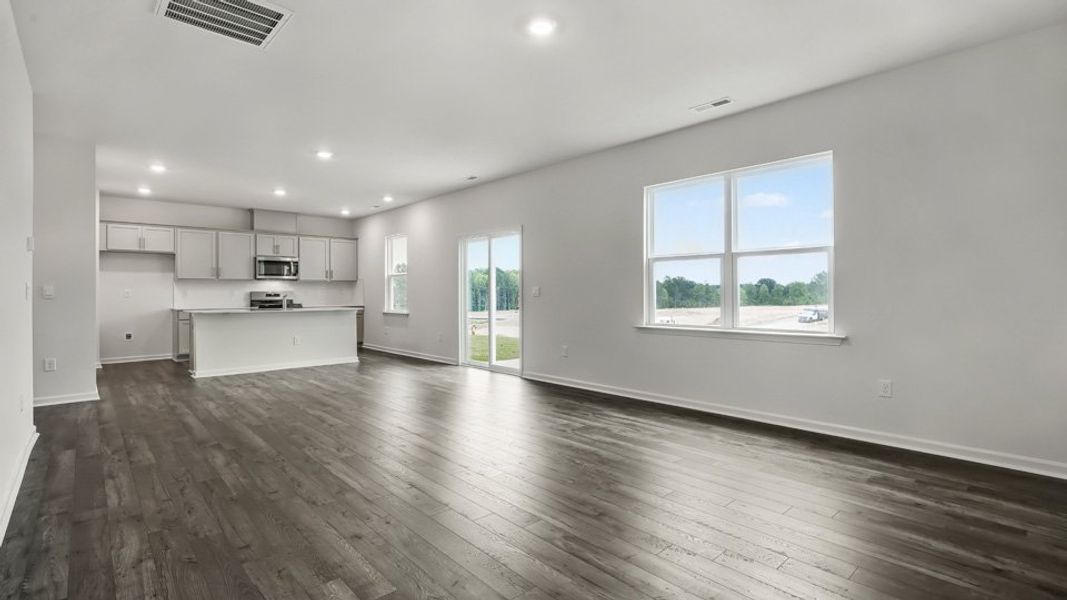 Representative unfurnished interior of a home built from the GALEN by D.R. Horton in Bexford, Willow Spring (Image 19).