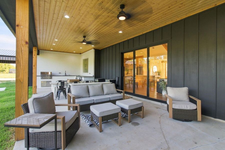 Exterior details and patio area of a home in , Dayton (Image 22). Exterior details and patio area of a home in , Dayton (Image 22).