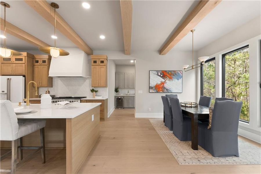 Furnished interior view inside a new home in , Cumming (Image 16).