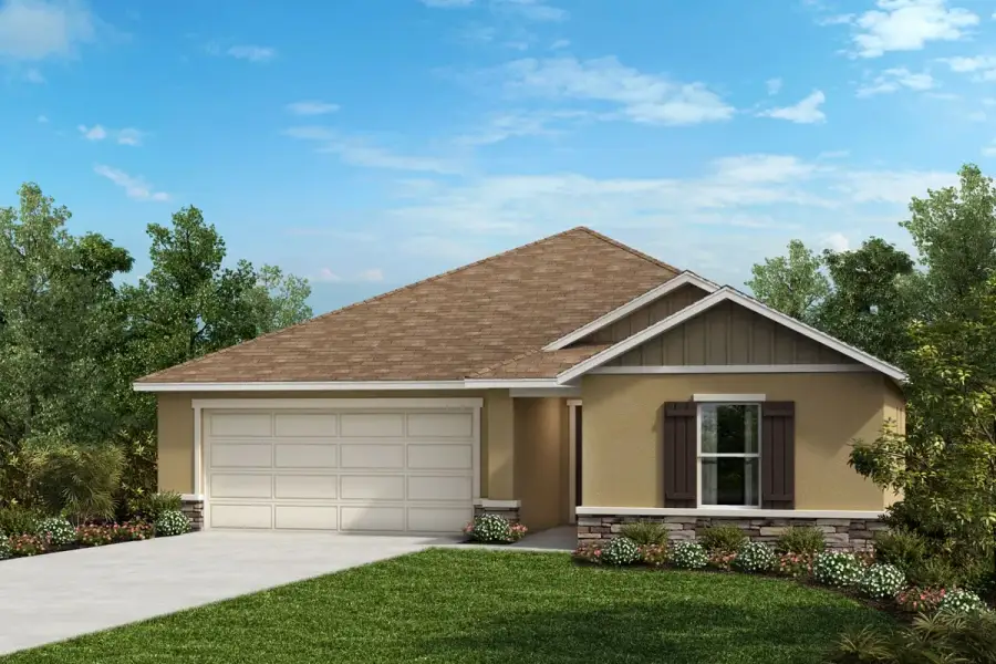 Exterior G with optional stone Exterior G with optional stone