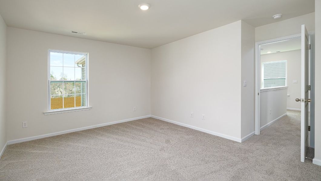 Spacious, unfurnished interior of a new home in Huffman Ridge, Hickory (Image 13). Spacious, unfurnished interior of a new home in Huffman Ridge, Hickory (Image 13).