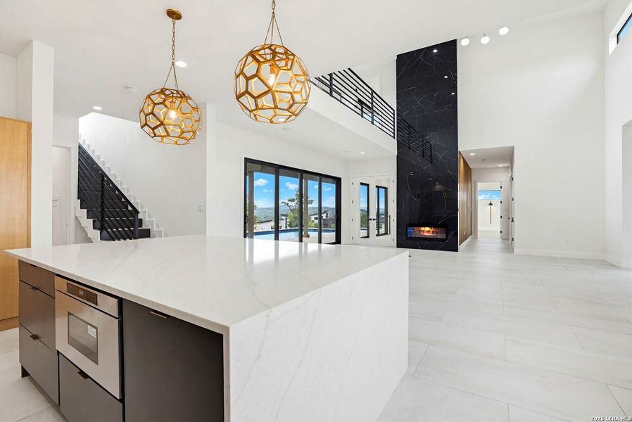 Furnished interior view inside a new home in , San Antonio (Image 10).