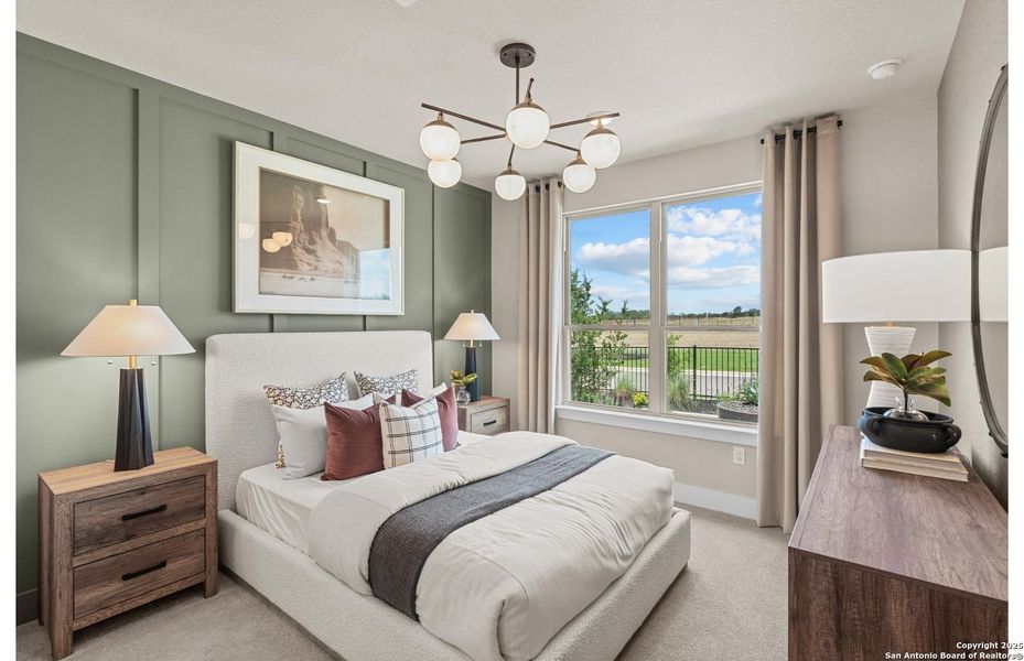 Furnished interior view inside a new home in Del Webb New Braunfels at Veramendi, New Braunfels (Image 12).