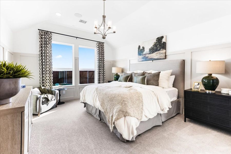 Furnished interior view inside a new home in Clearview Ranch, Royse City (Image 9).