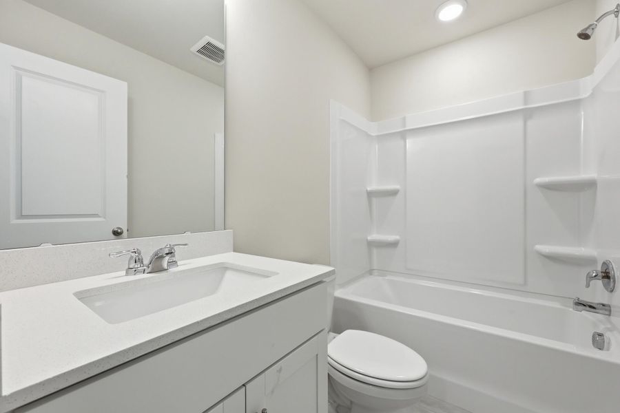 Furnished interior view inside a new home in , Charleston (Image 12).