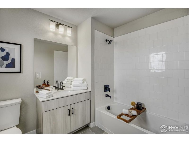 Furnished interior view inside a new home in , Fort Collins (Image 6).