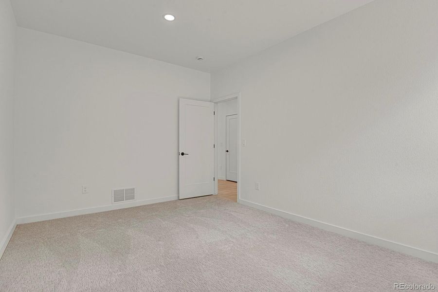 Main level bedroom Main level bedroom