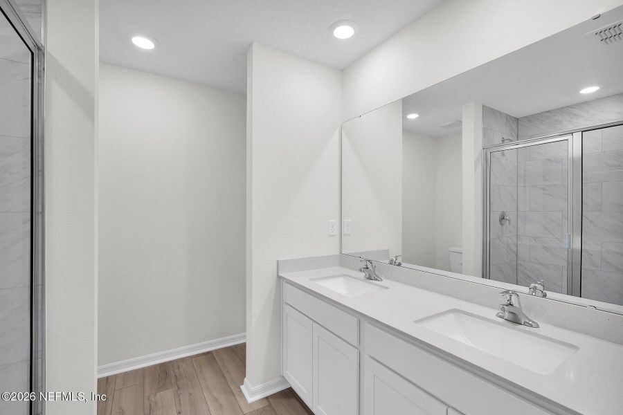 Furnished interior view inside a new home in , Jacksonville (Image 14).