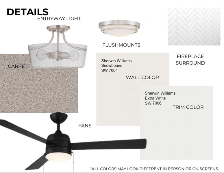 Sample of building materials used in homes in Lockwood, Collierville (Image 7). Sample of building materials used in homes in Lockwood, Collierville (Image 7).