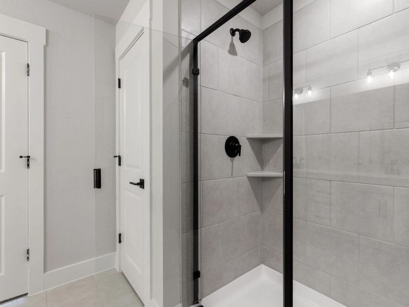 Close-up of interior finishes inside a home in Lake Park Villas, Wylie (Image 19).