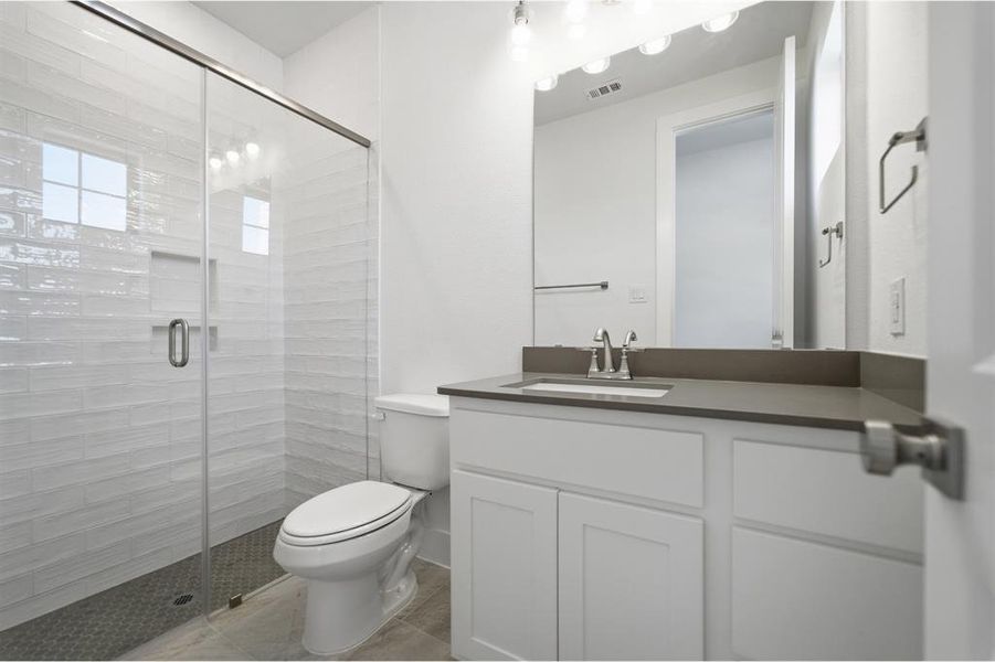 Furnished interior view inside a new home in Sonoma Verde, Rockwall (Image 10). Furnished interior view inside a new home in Sonoma Verde, Rockwall (Image 10).