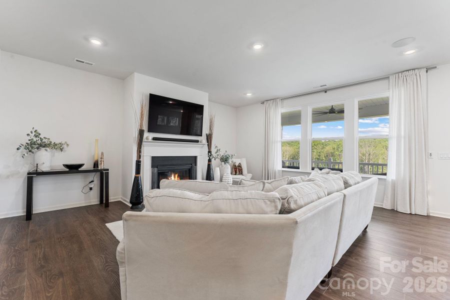 Furnished interior view inside a new home in , Indian Land (Image 18).