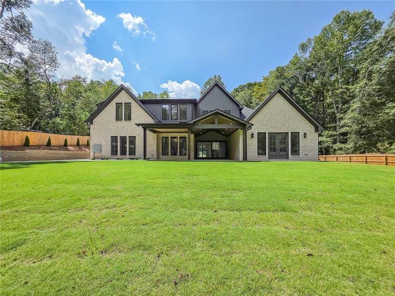 Exterior details and patio area of a home in , Winder (Image 31).
