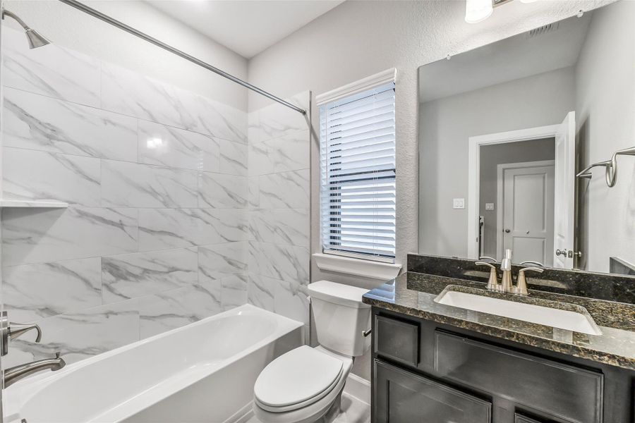 Furnished interior view inside a new home in , Richmond (Image 10).