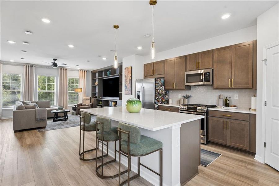 Furnished interior view inside a new home in , Mableton (Image 18).