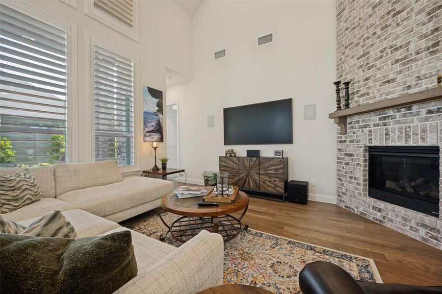 Furnished interior view inside a new home in Harvest, Northlake (Image 11). Furnished interior view inside a new home in Harvest, Northlake (Image 11).