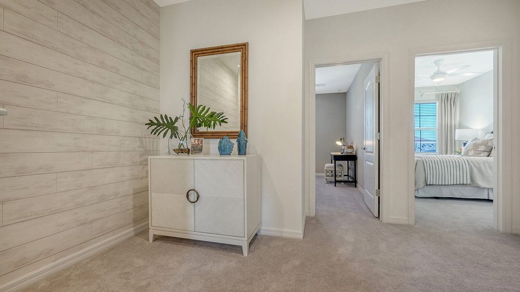 Furnished interior view inside a new home in Grand Park Real Estate and Homes for Sale in Sarasota, FL - Neal Communities, Sarasota (Image 27).