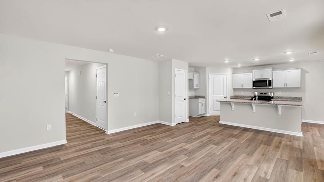 Spacious, unfurnished interior of a new home in Gibson Grove, Laurens (Image 20).