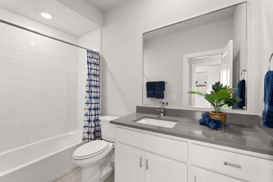 Furnished interior view inside a new home in Ten Mile Creek, Celina (Image 18).
