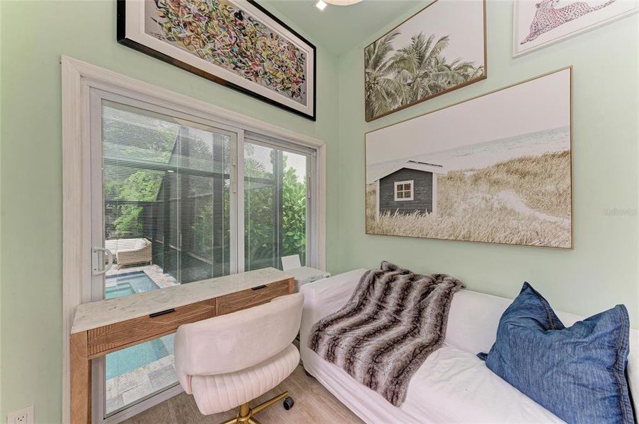 Furnished interior view inside a new home in , Sarasota (Image 51). Furnished interior view inside a new home in , Sarasota (Image 51).