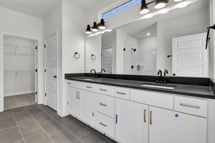 Furnished interior view inside a new home in Grand Park, Leland (Image 8). Furnished interior view inside a new home in Grand Park, Leland (Image 8).