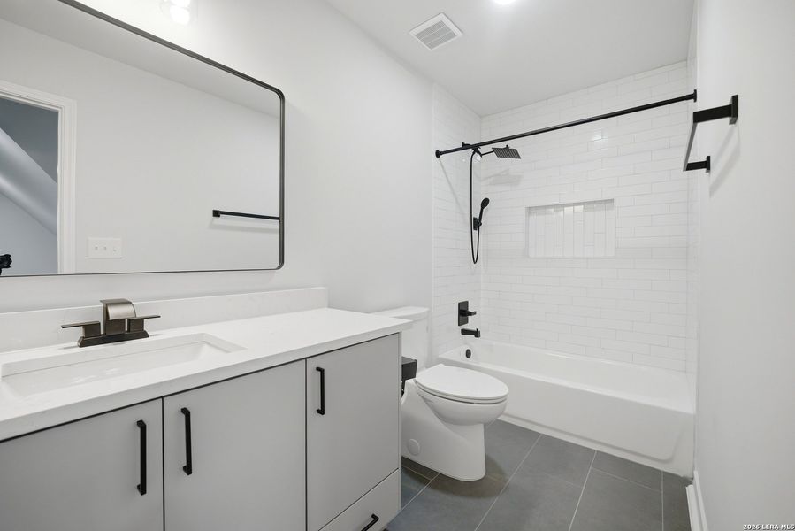 Furnished interior view inside a new home in , San Antonio (Image 7). Furnished interior view inside a new home in , San Antonio (Image 7).