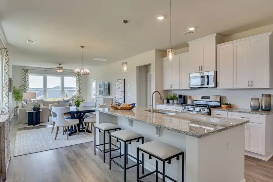 Furnished interior view inside a new home in Clairbourne, Graniteville (Image 3). Furnished interior view inside a new home in Clairbourne, Graniteville (Image 3).
