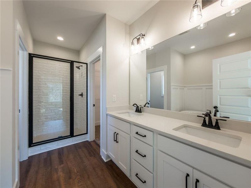 Furnished interior view inside a new home in , Social Circle (Image 12).