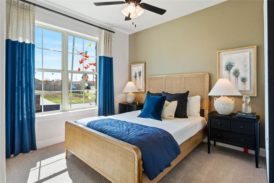 Beazer Homes Brookville Estates Avalon Floorplan. This is not a photo of the actual home, but is a photo of the Avalon floorplan.