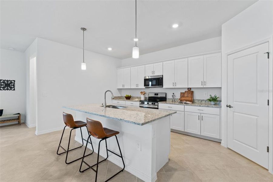 Furnished interior view inside a new home in , Port Charlotte (Image 4). Furnished interior view inside a new home in , Port Charlotte (Image 4).