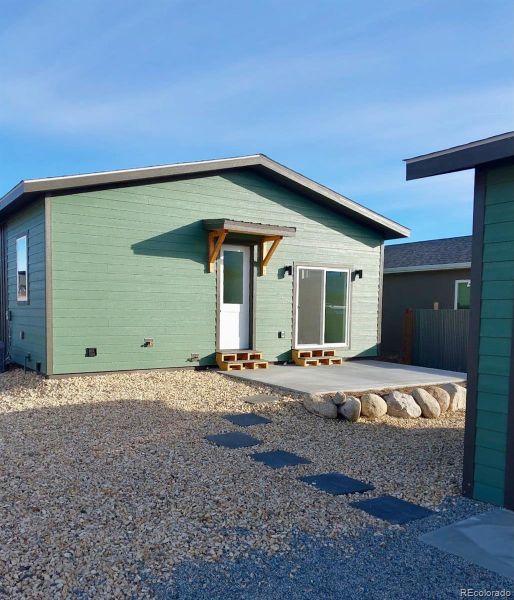 Exterior details and patio area of a home in , Poncha Springs (Image 25).