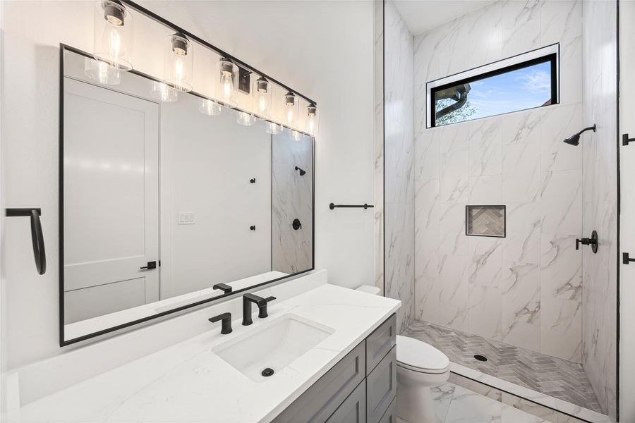 Furnished interior view inside a new home in , Houston (Image 10).