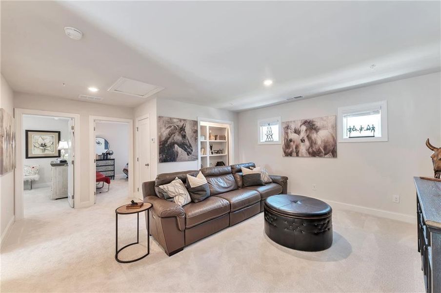 Furnished interior view inside a new home in , Marietta (Image 25).