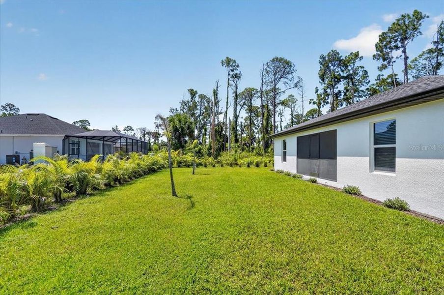 Exterior details and patio area of a home in , North Port (Image 28). Exterior details and patio area of a home in , North Port (Image 28).