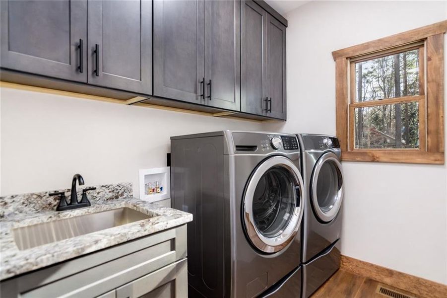 Furnished interior view inside a new home in , Ellijay (Image 16).