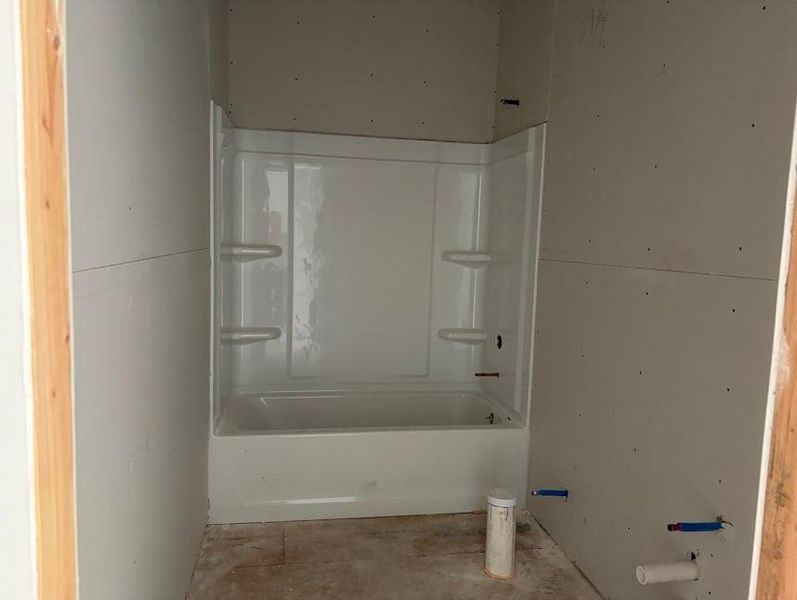 In-progress construction of a new home in La Cima, San Marcos, TX (Image 14).