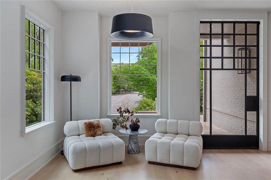 Furnished interior view inside a new home in , Atlanta (Image 29).