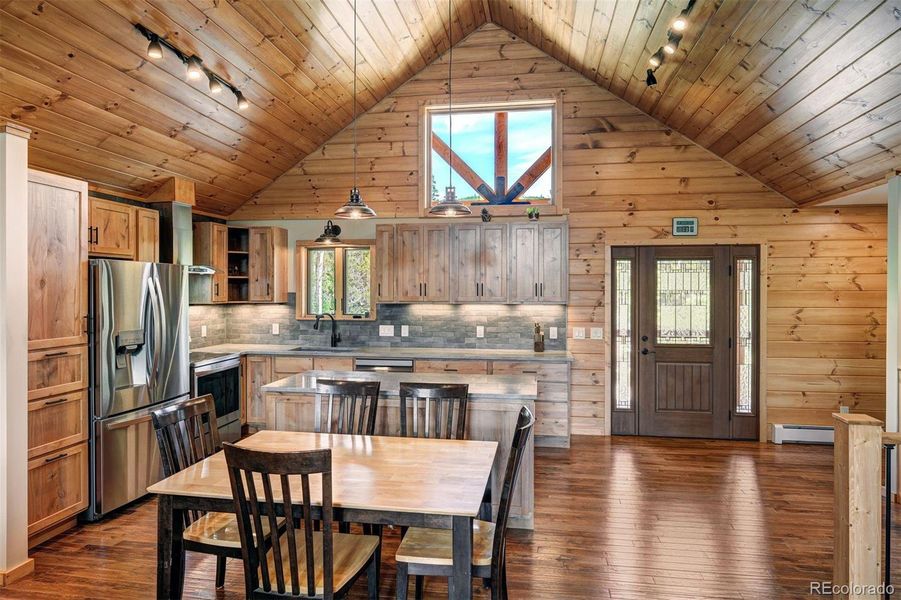 Furnished interior view inside a new home in , Fairplay (Image 15).