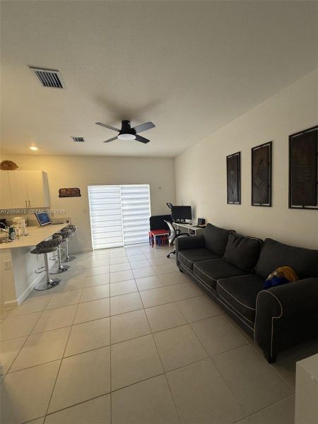 Furnished interior view inside a new home in , Homestead (Image 6). Furnished interior view inside a new home in , Homestead (Image 6).