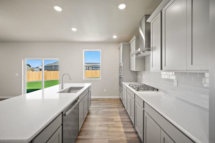 Furnished interior view inside a new home in The Glen-12, Colorado Springs (Image 8).