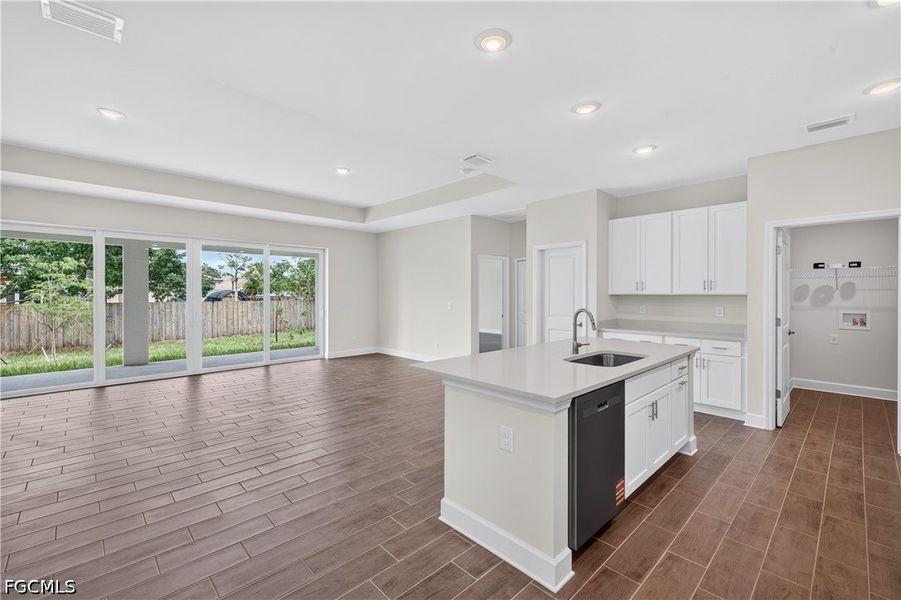 Furnished interior view inside a new home in Cape Coral, Cape Coral (Image 5). Furnished interior view inside a new home in Cape Coral, Cape Coral (Image 5).