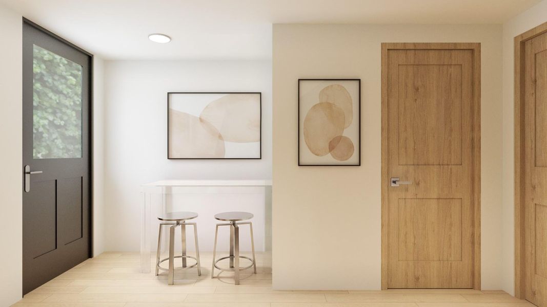 Furnished interior view inside a new home in , Austin (Image 7).
