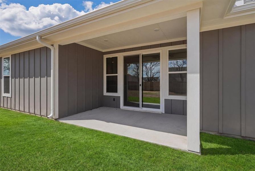 Exterior details and patio area of a home in , Tolar (Image 4). Exterior details and patio area of a home in , Tolar (Image 4).